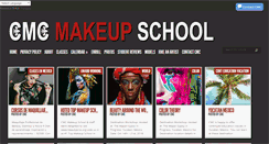 Desktop Screenshot of cmcmakeupschool.com